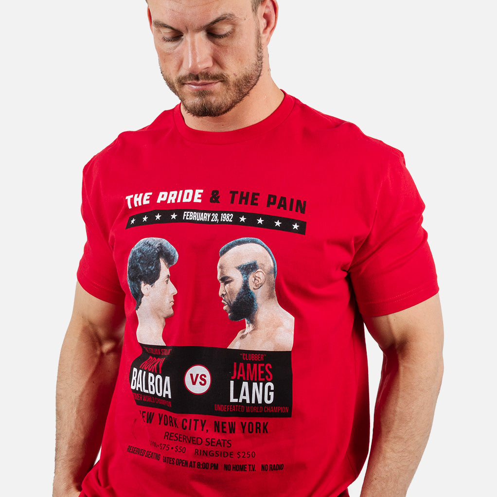 ROCKY THE PRIDE & THE PAIN POSTER SHIRT