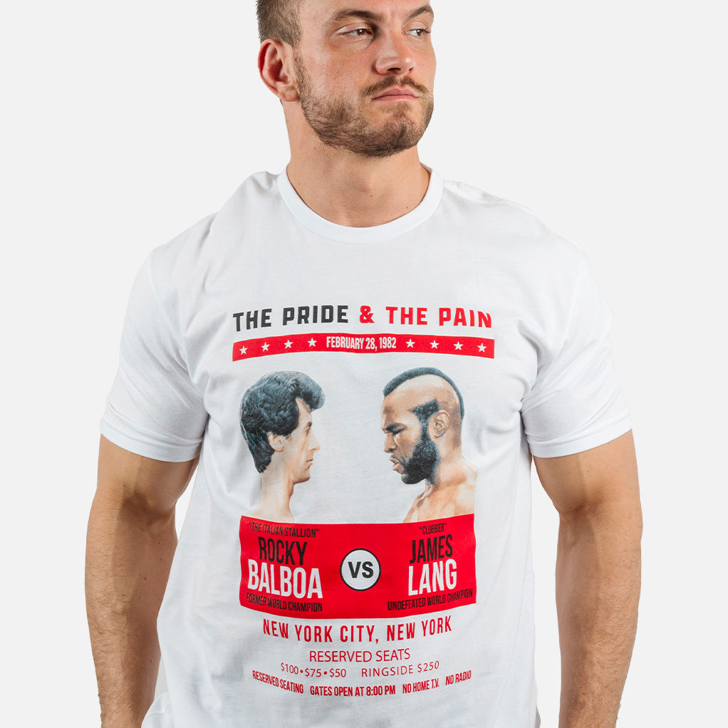 ROCKY THE PRIDE & THE PAIN POSTER SHIRT