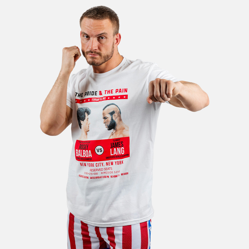 ROCKY THE PRIDE & THE PAIN POSTER SHIRT