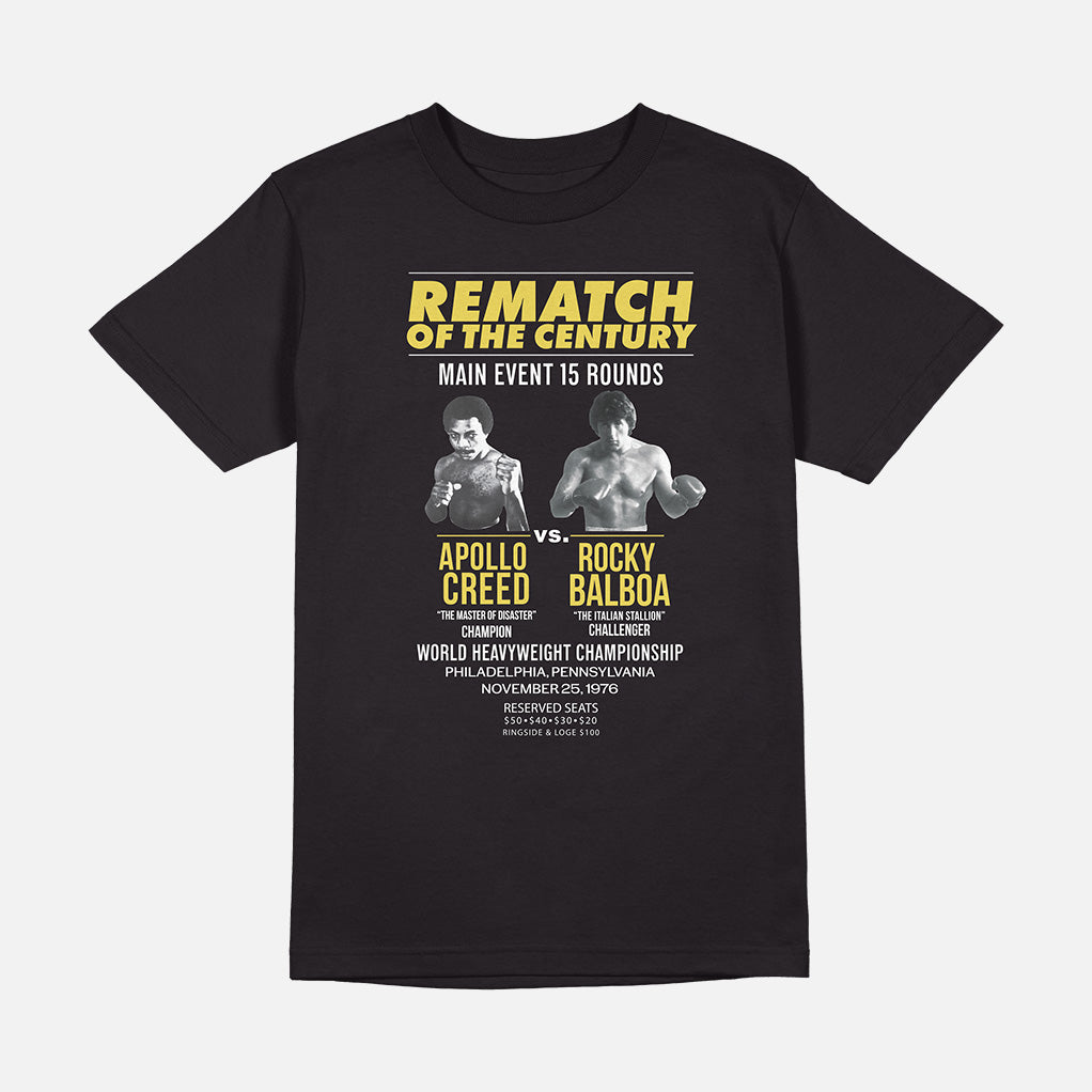 ROCKY REMATCH OF THE CENTURY POSTER SHIRT