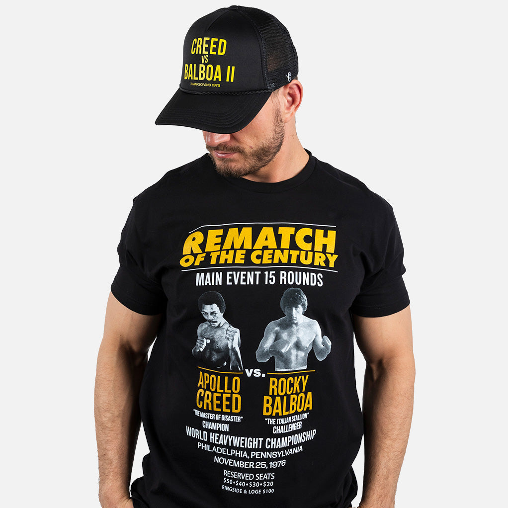ROCKY REMATCH OF THE CENTURY POSTER SHIRT