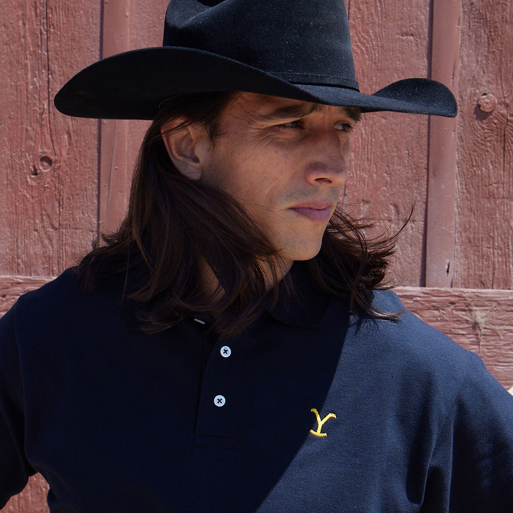 YELLOWSTONE BIG Y EMBROIDERED PIQUE' POLO