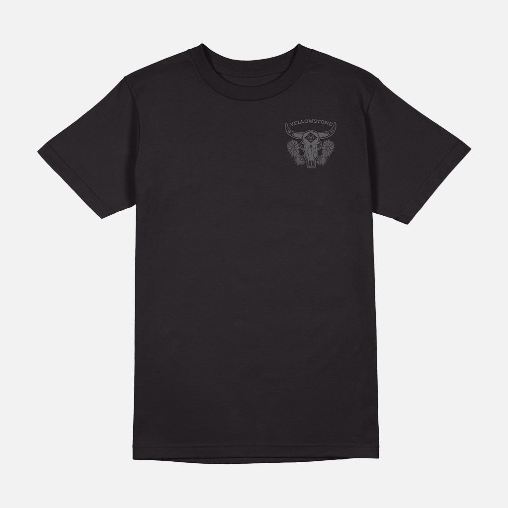 YELLOWSTONE BULL SKULL VINTAGE SHIRT