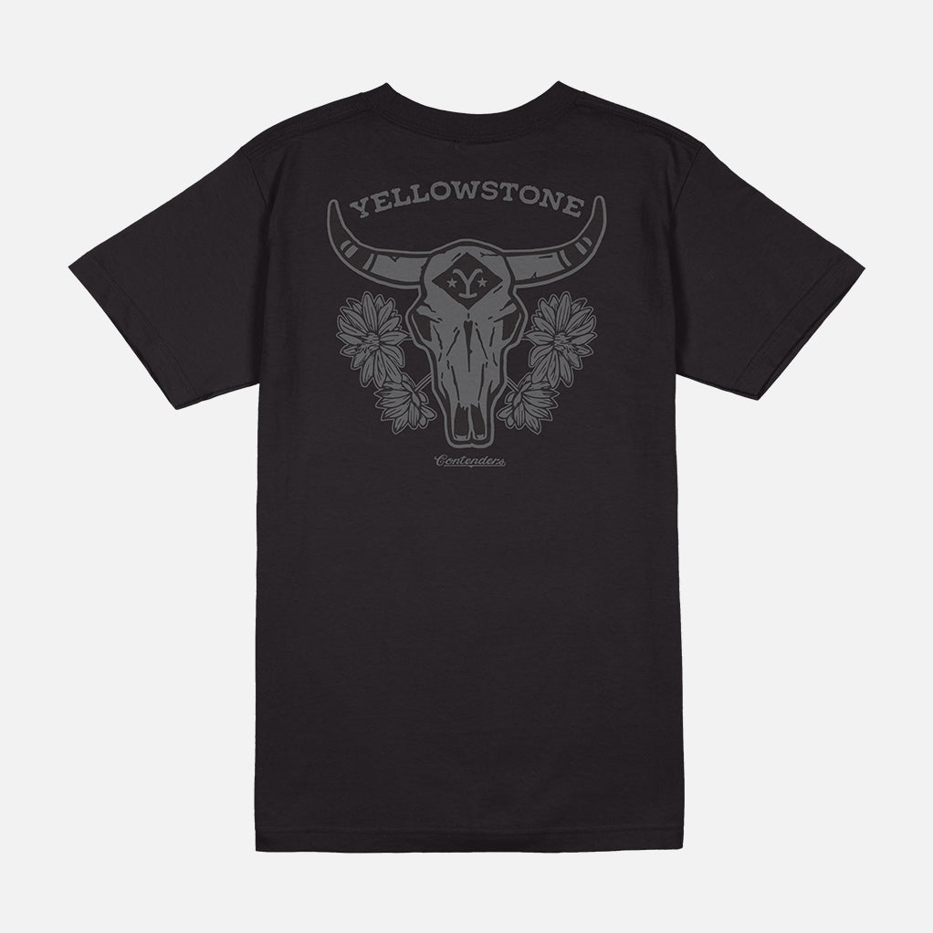 YELLOWSTONE BULL SKULL VINTAGE SHIRT