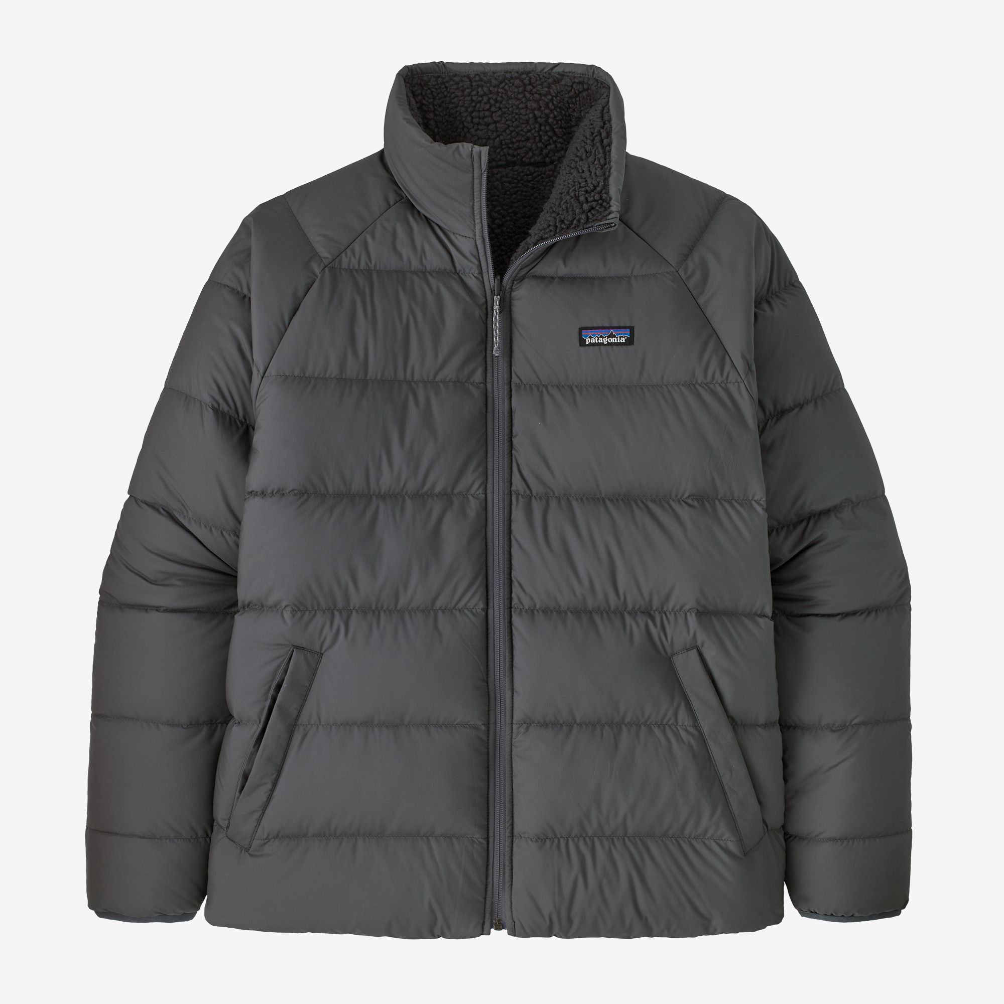 Men's Reversible Silent Down Fleece Jacket