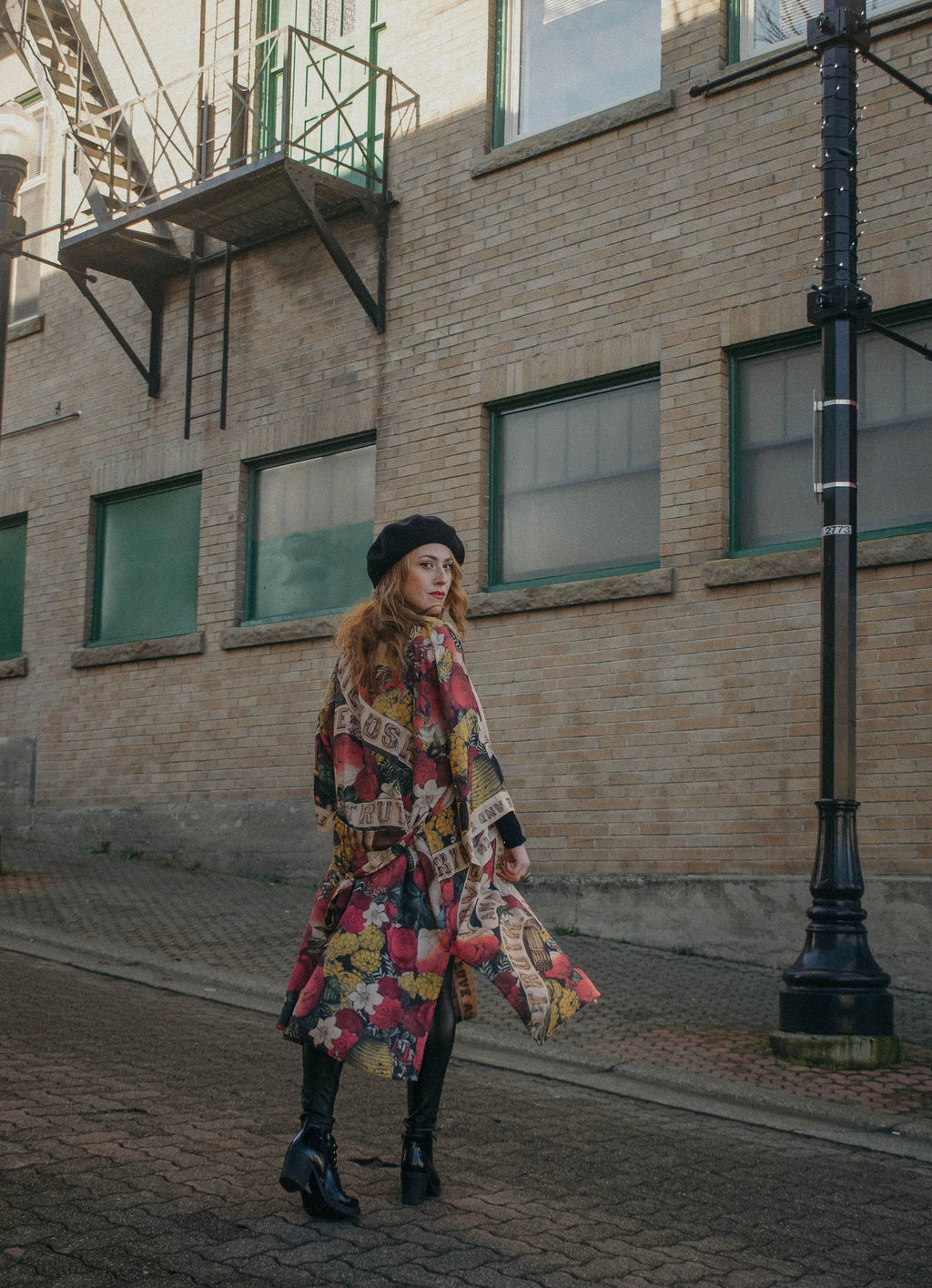 Long Opera Friendship Love & Truth Bamboo Kimono