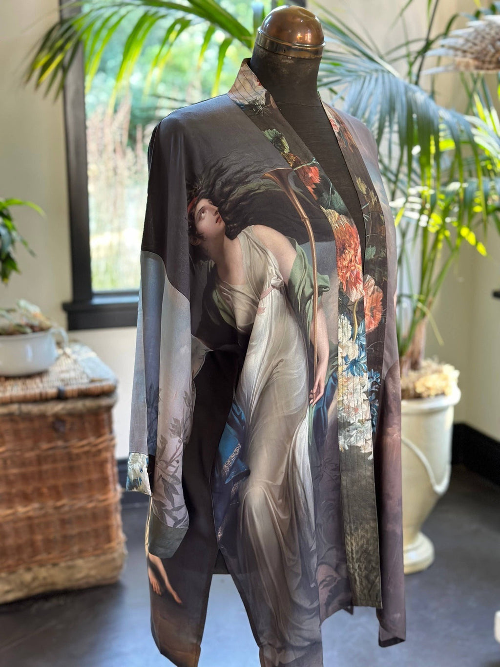 Reverie Artisan Bamboo Duster Kimono Robe