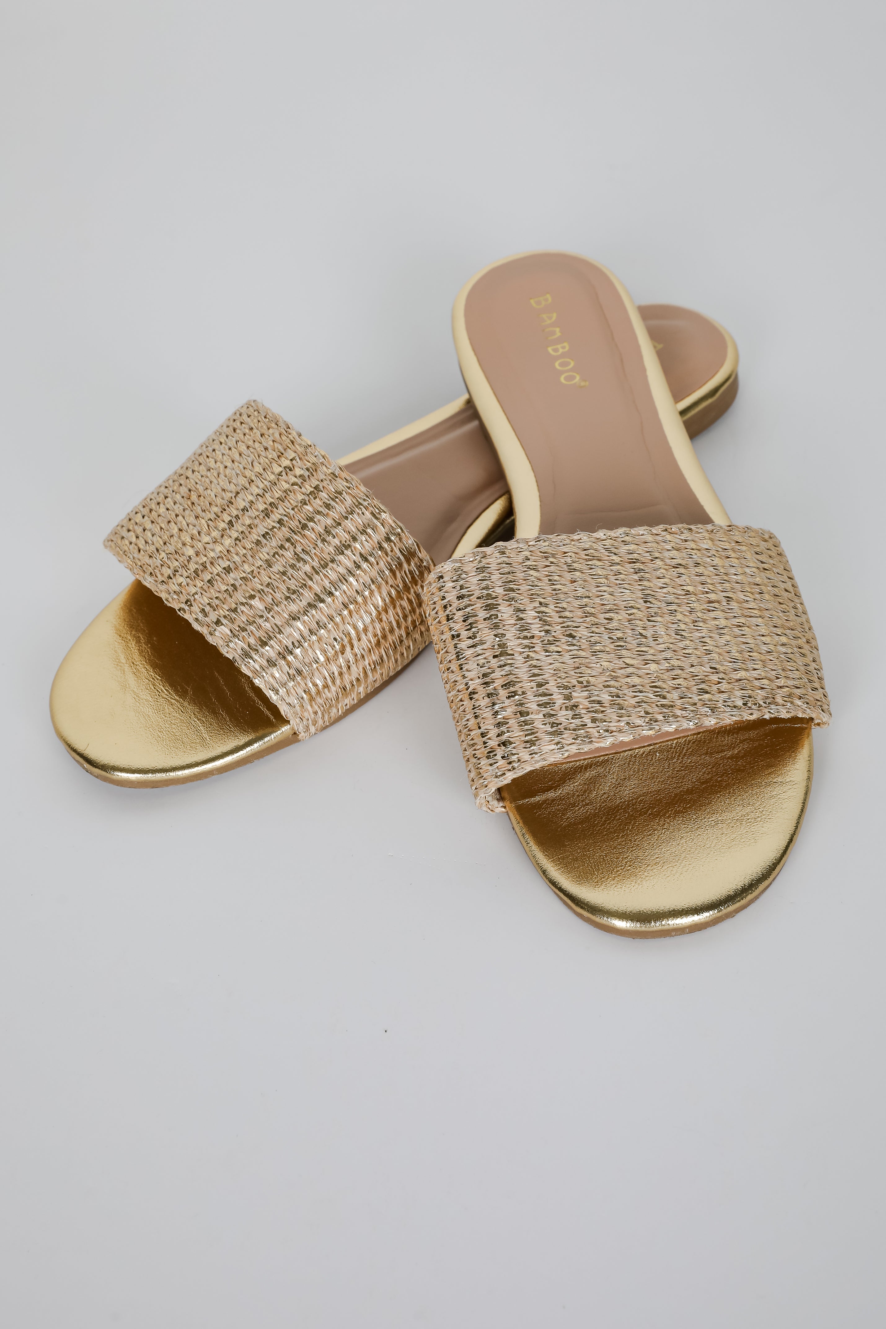 FINAL SALE - Try To Keep Up Slide Sandals