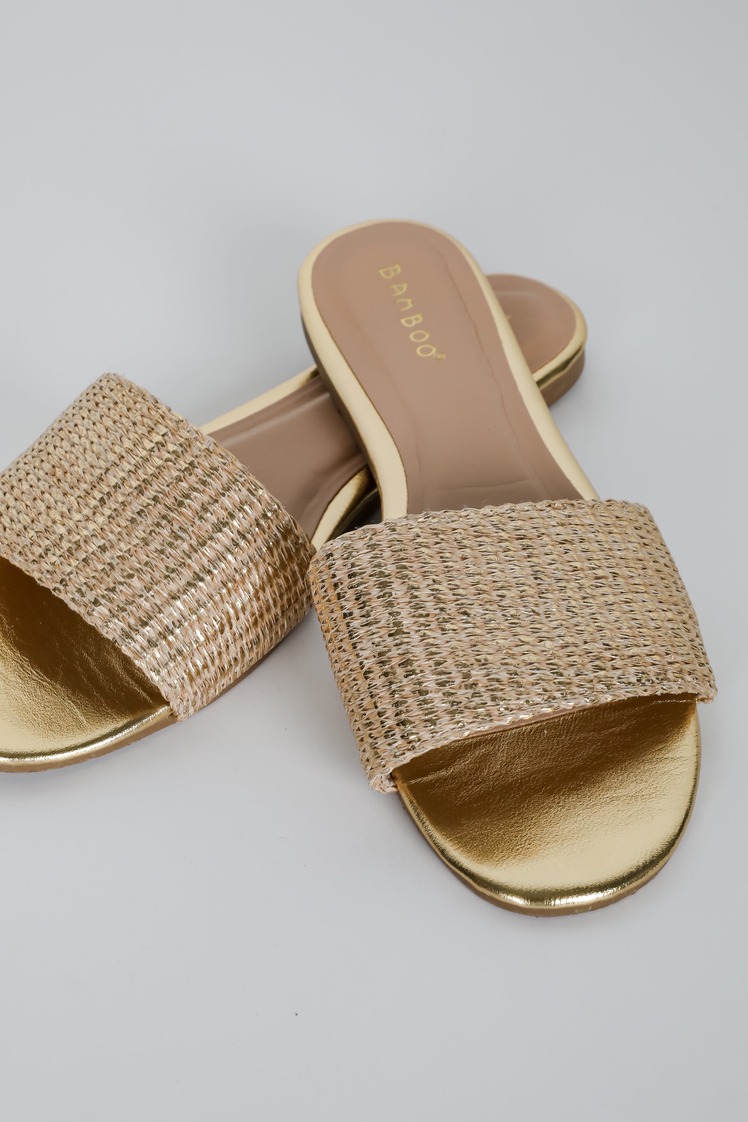FINAL SALE - Try To Keep Up Slide Sandals