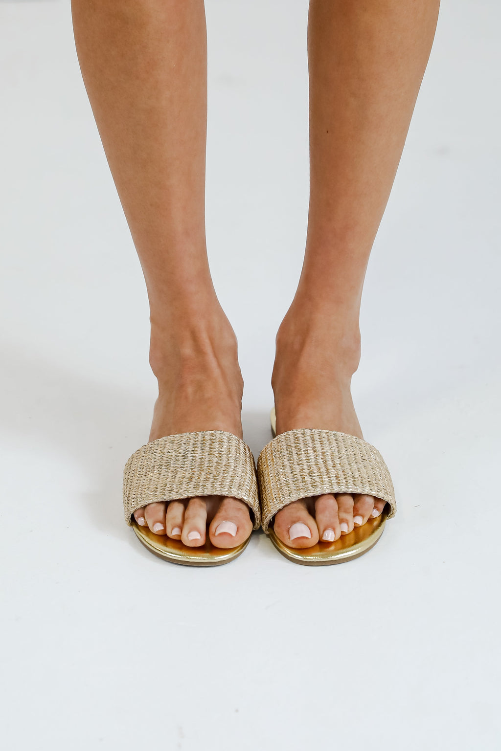 FINAL SALE - Try To Keep Up Slide Sandals