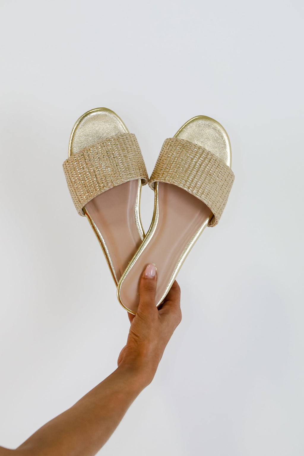FINAL SALE - Try To Keep Up Slide Sandals