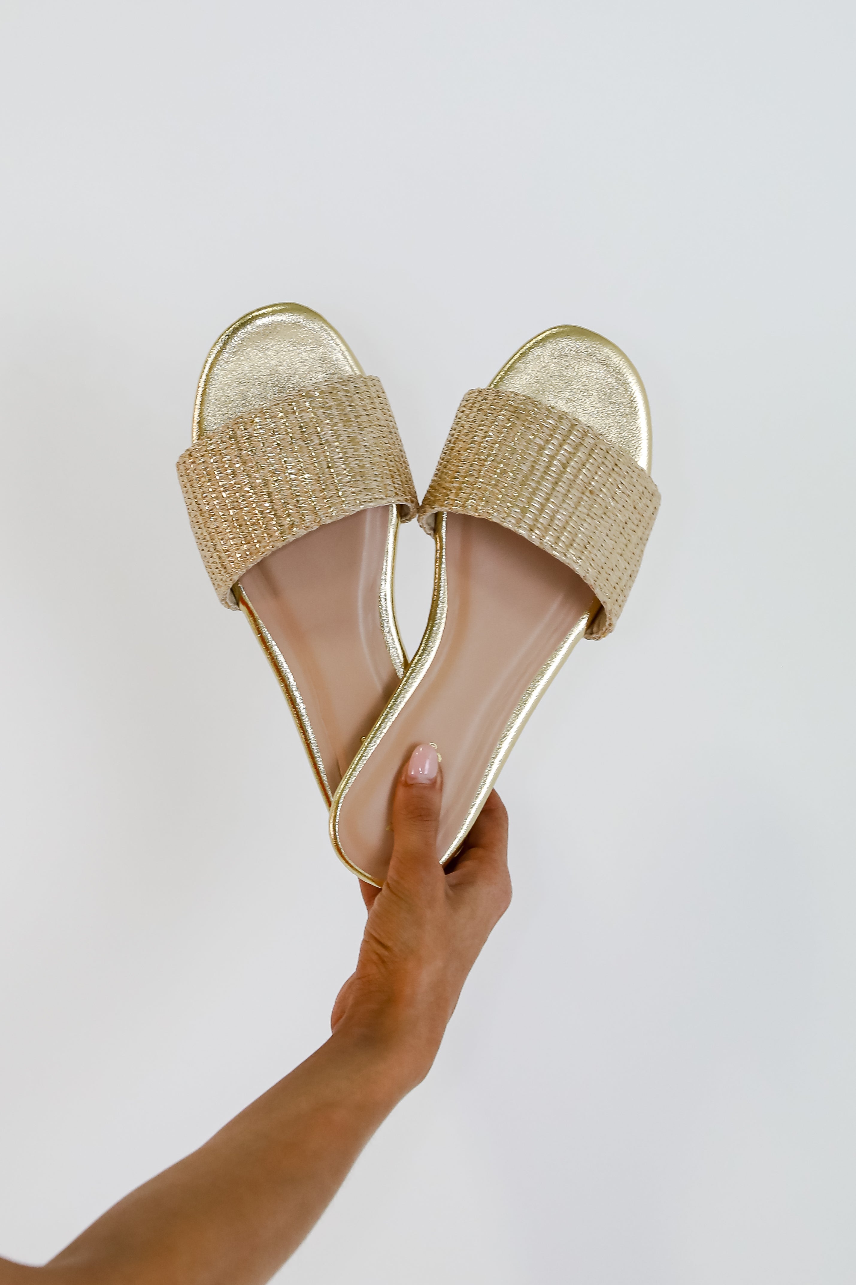 FINAL SALE - Try To Keep Up Slide Sandals