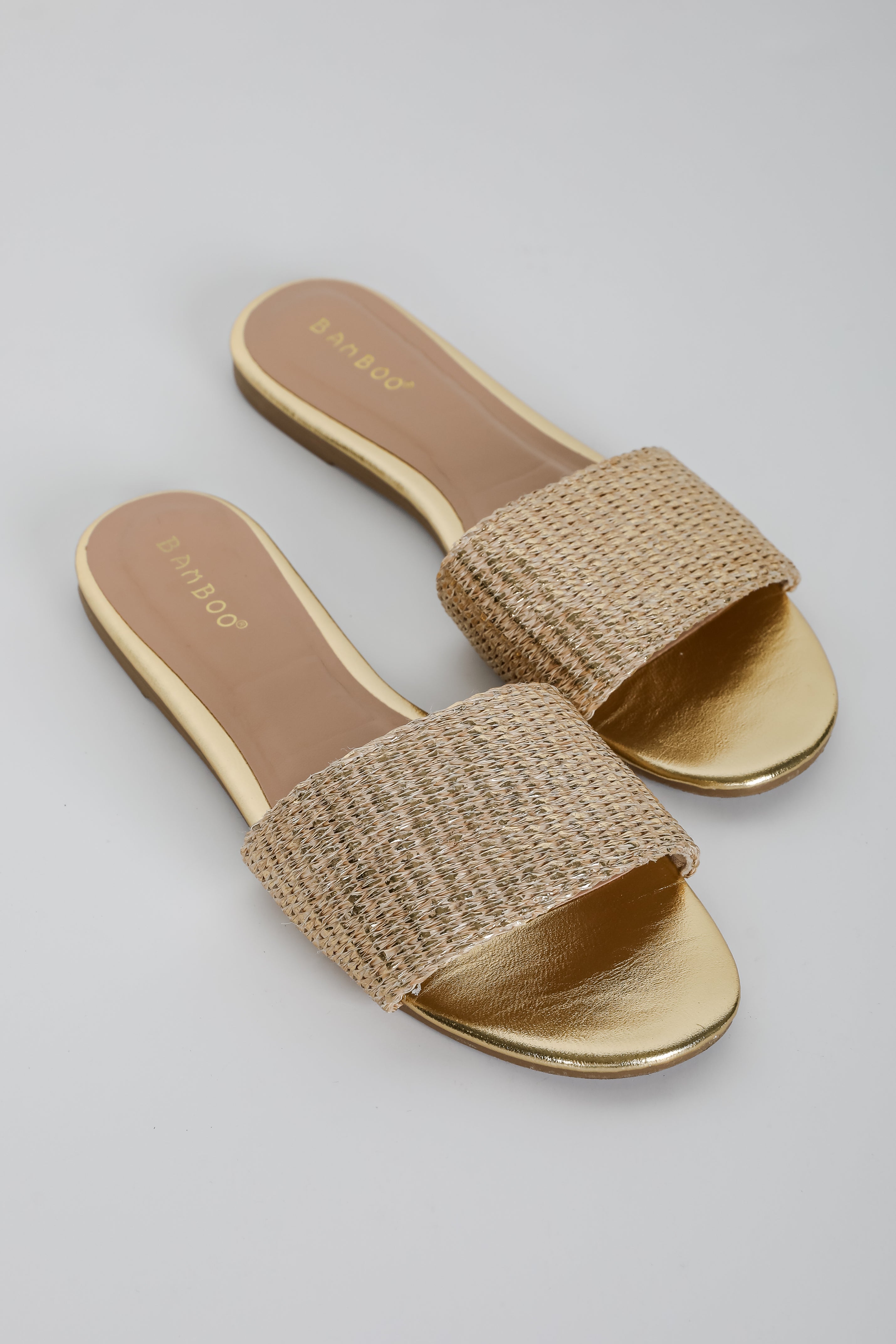FINAL SALE - Try To Keep Up Slide Sandals