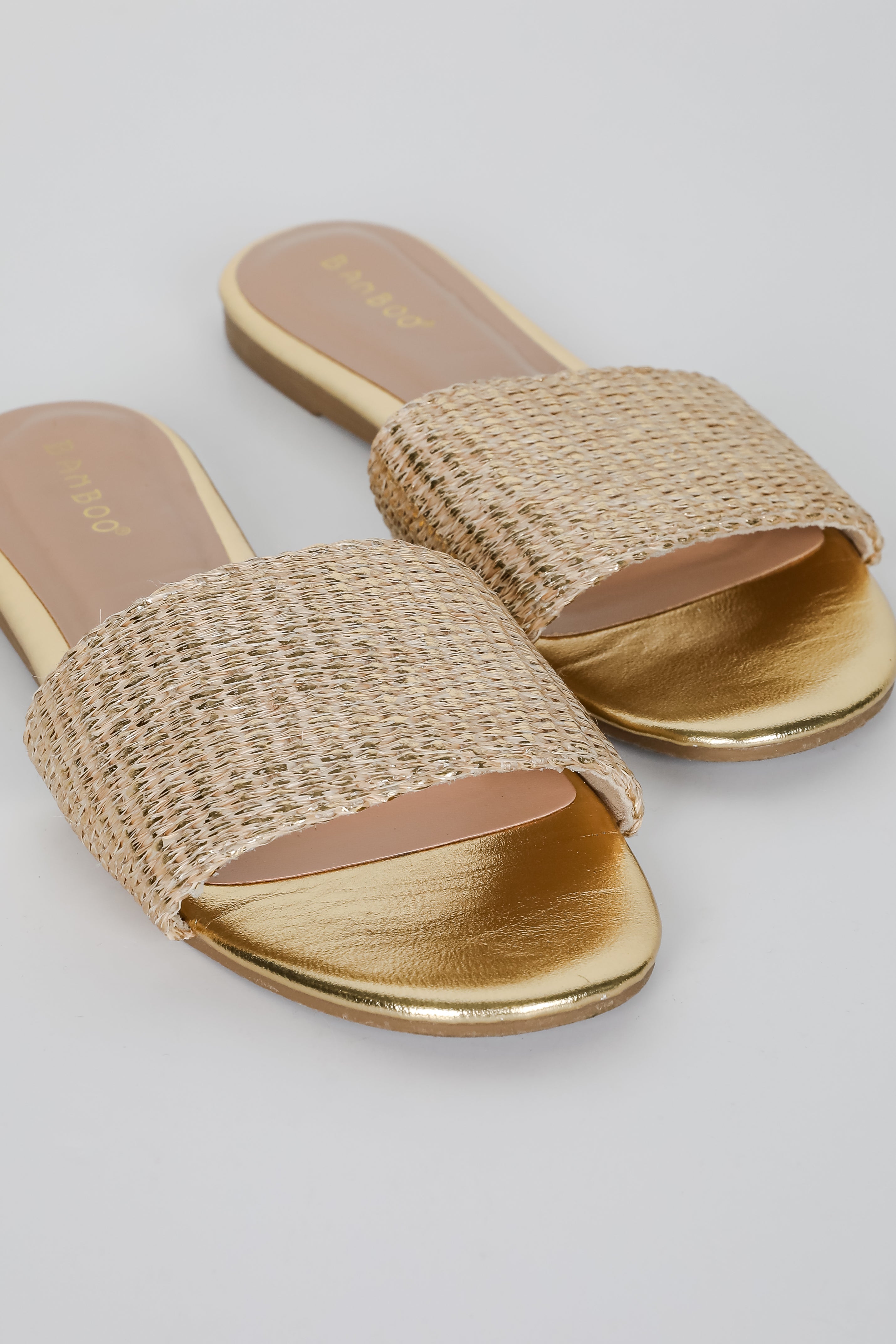 FINAL SALE - Try To Keep Up Slide Sandals