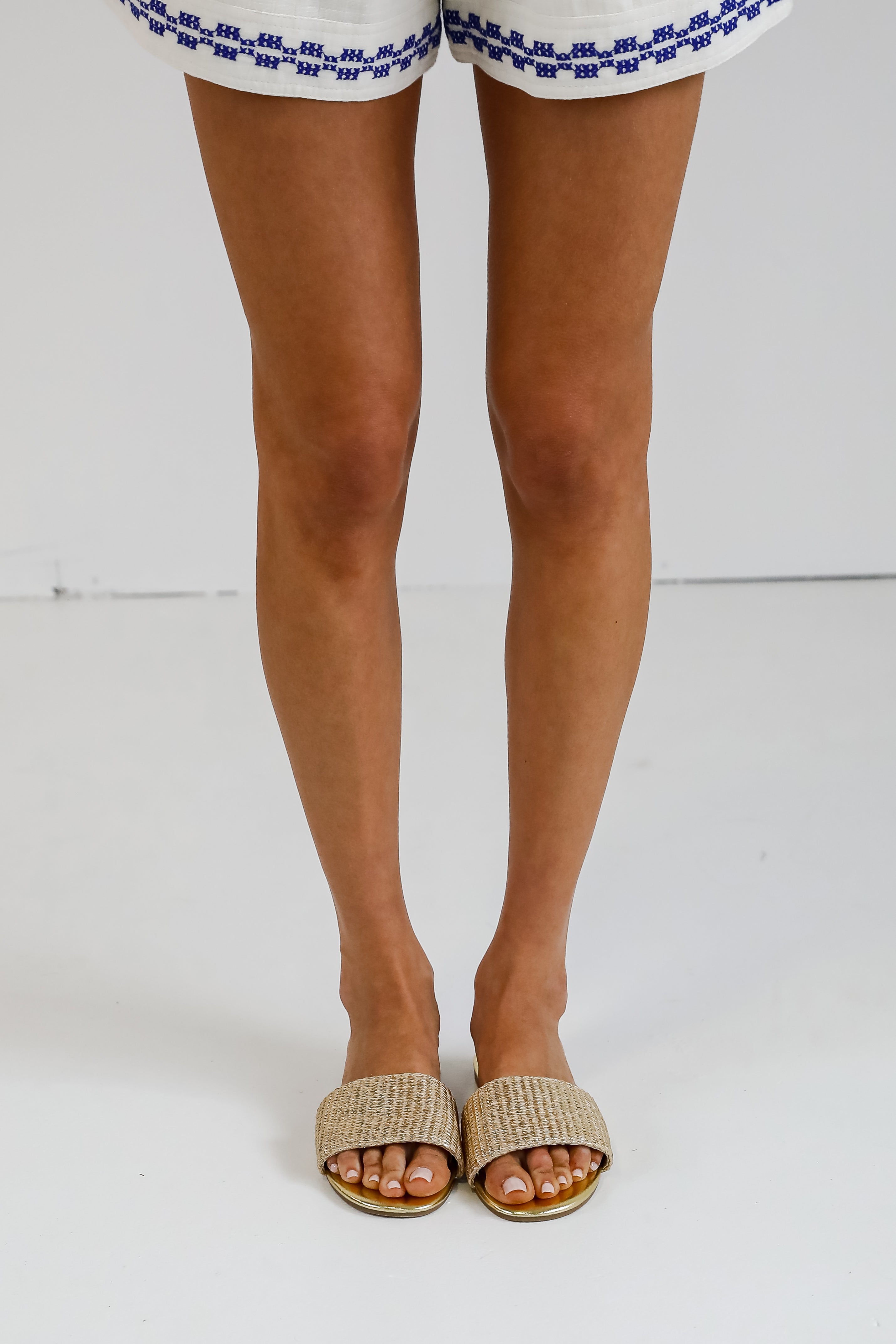 FINAL SALE - Try To Keep Up Slide Sandals