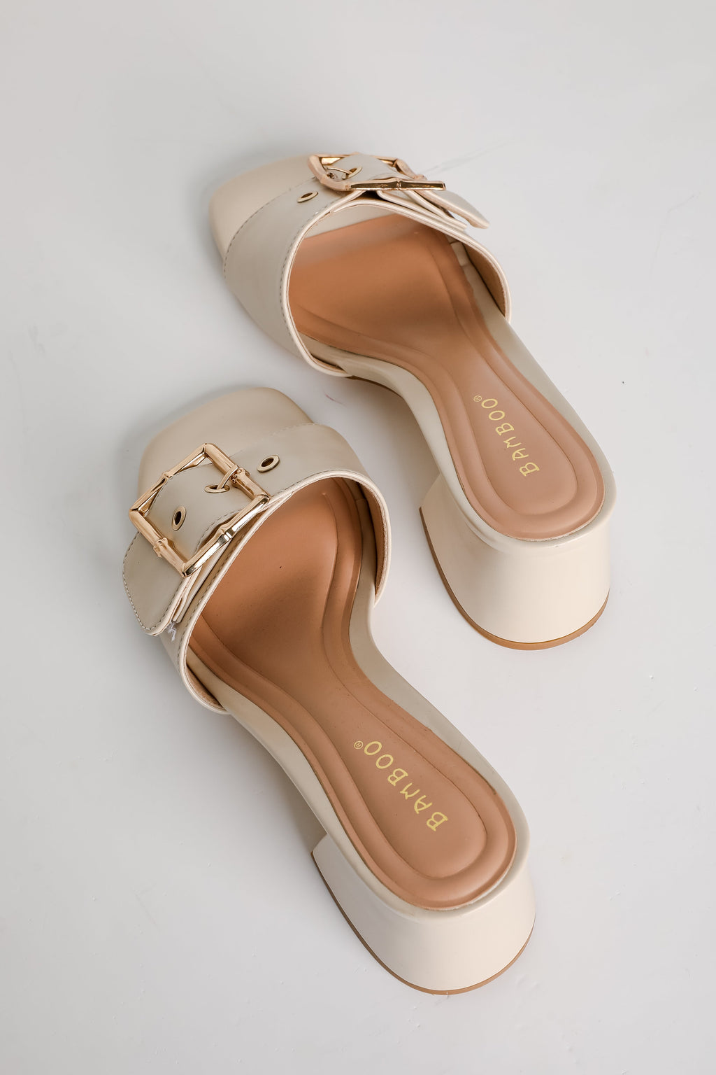 FINAL SALE - Perfect Occasion Ivory Slide Heels