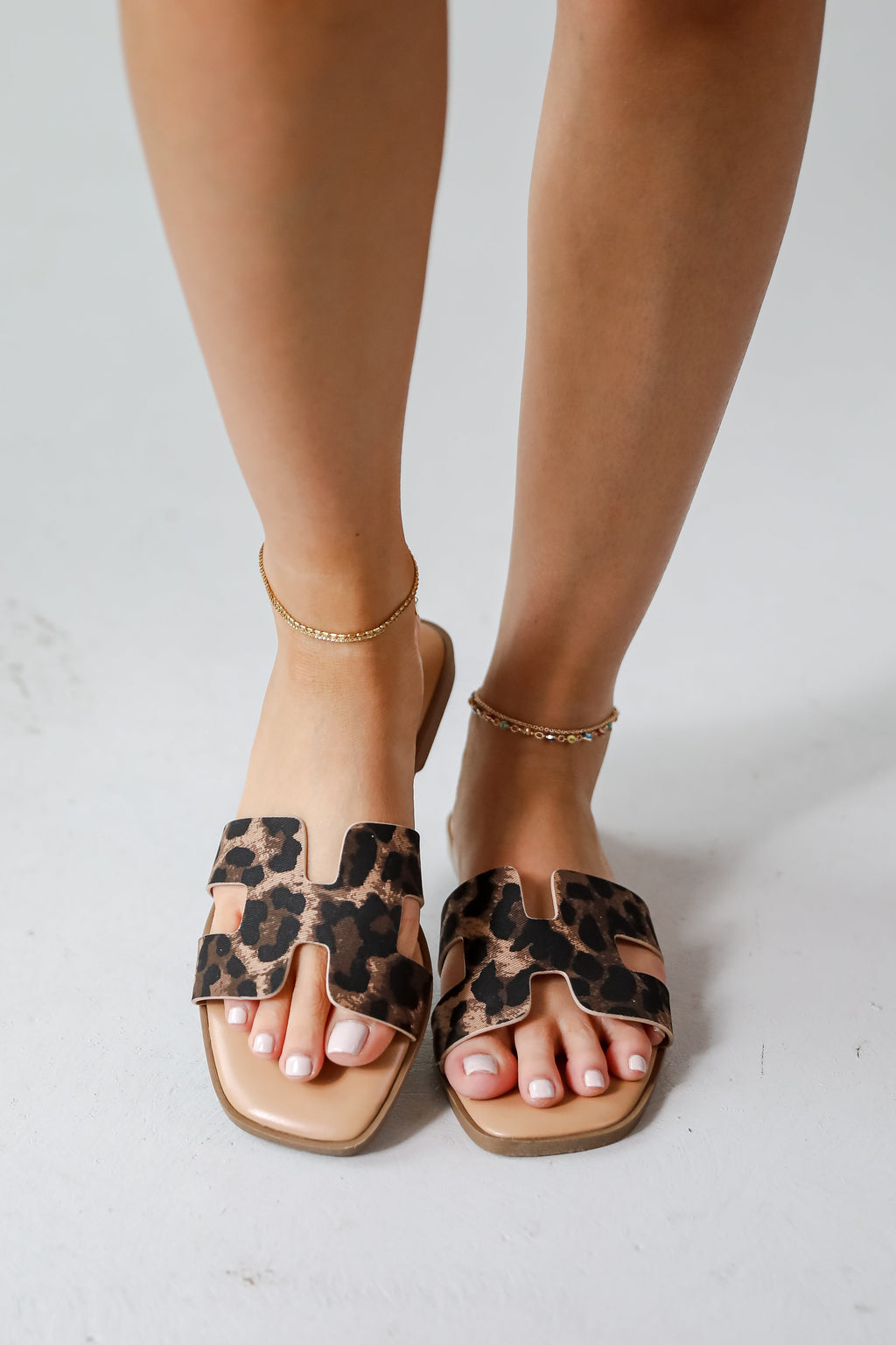 FINAL SALE - Walk Along The Coast Slide Sandals