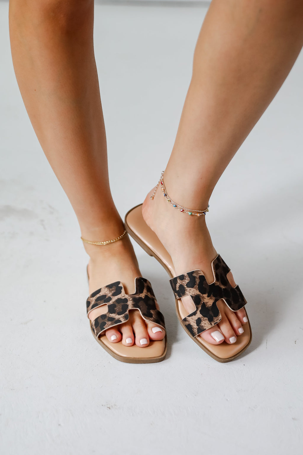 FINAL SALE - Walk Along The Coast Slide Sandals