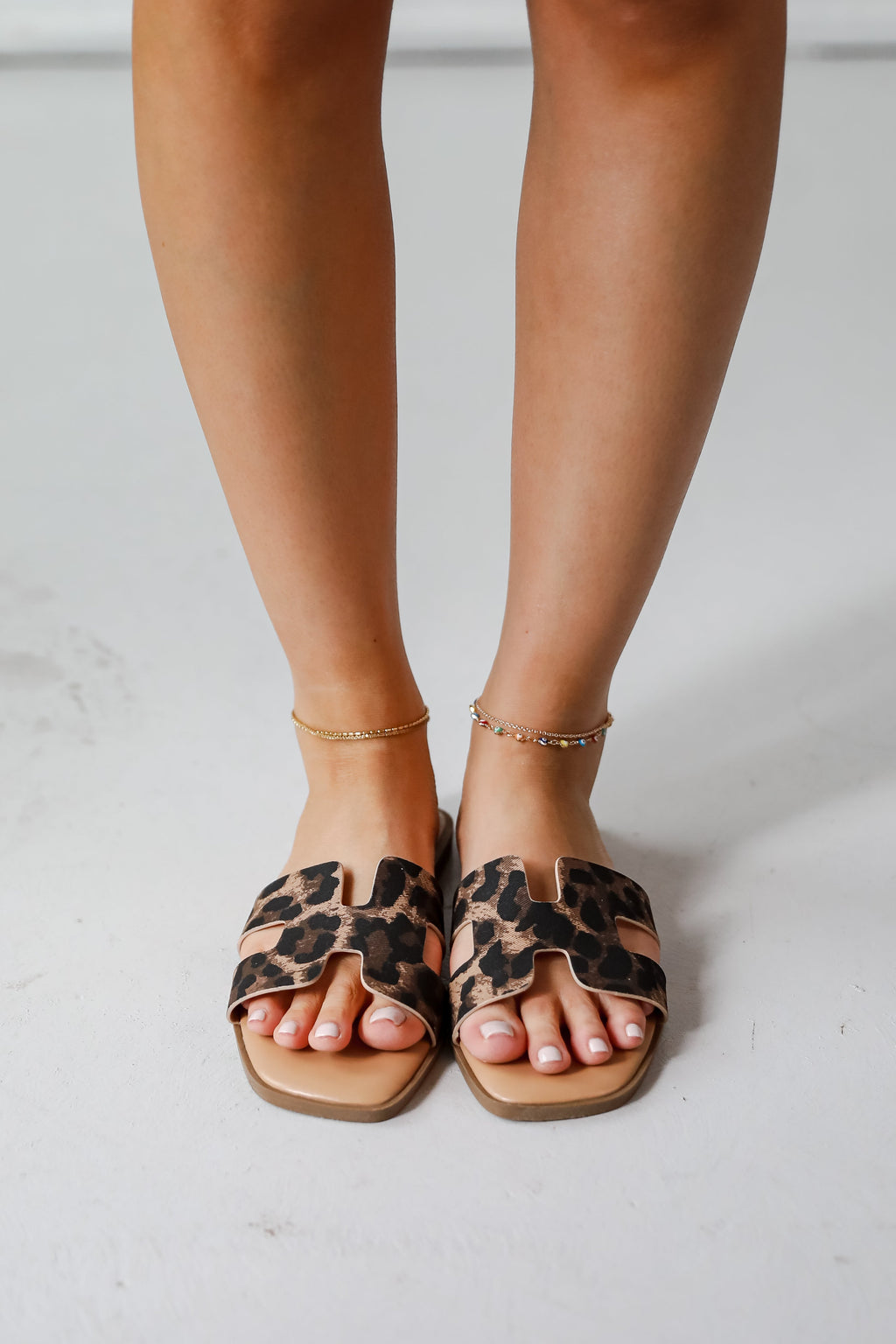 FINAL SALE - Walk Along The Coast Slide Sandals