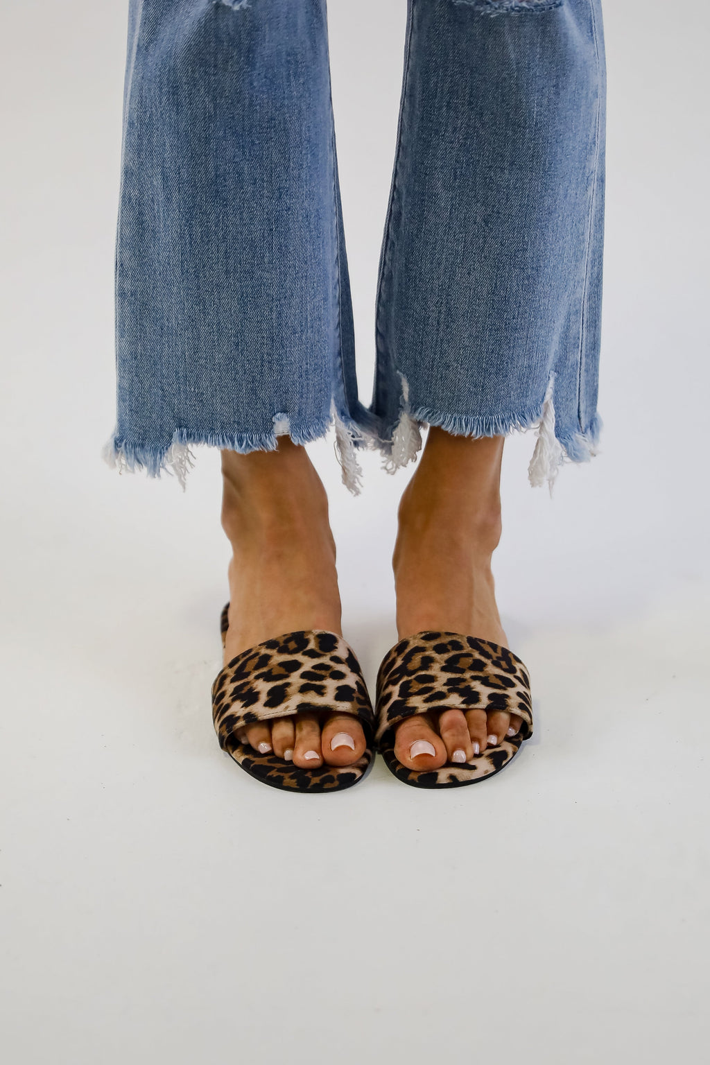 FINAL SALE - Try To Keep Up Slide Sandals
