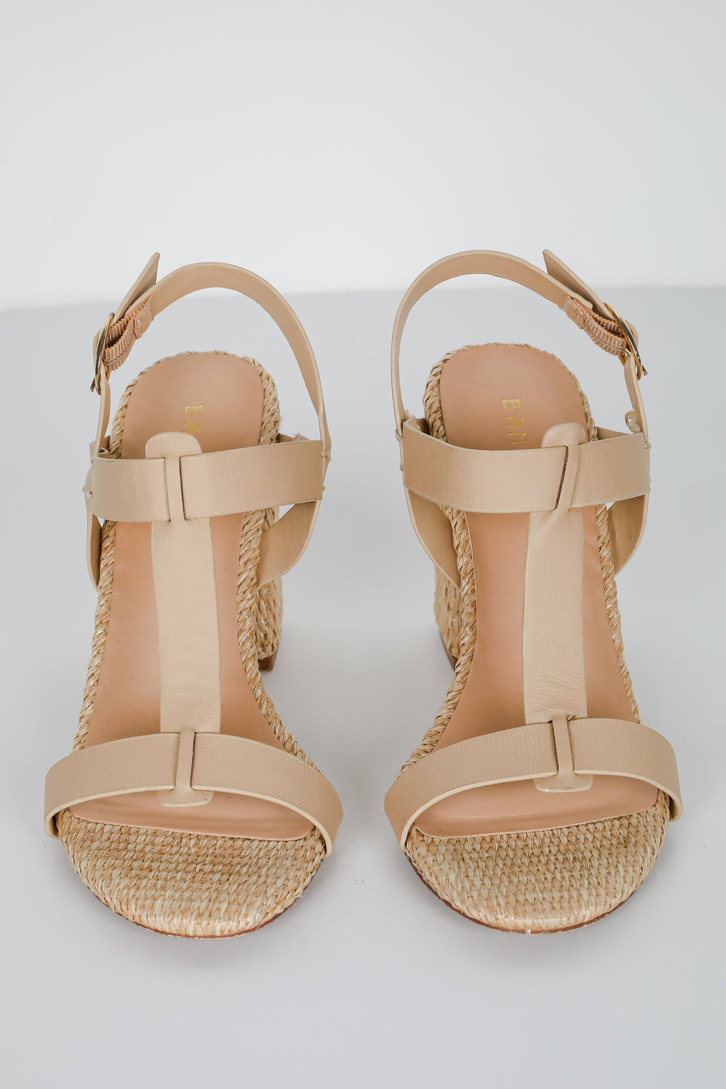 FINAL SALE - Lovely Steps Natural Raffia Heels