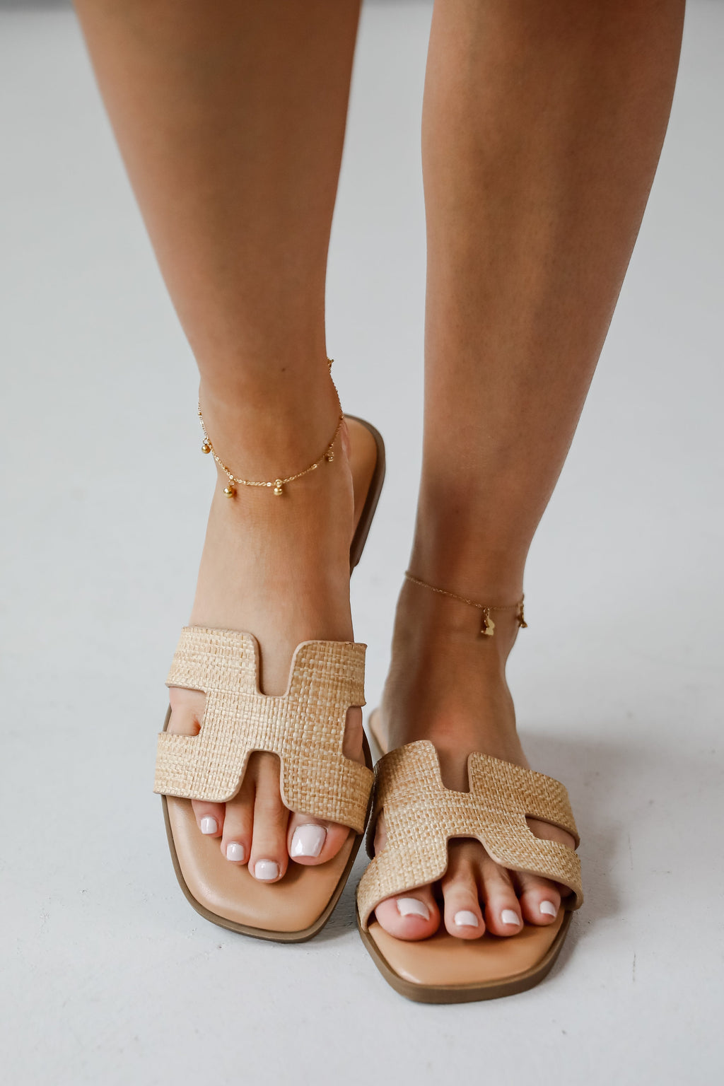 FINAL SALE - Walk Along The Coast Slide Sandals