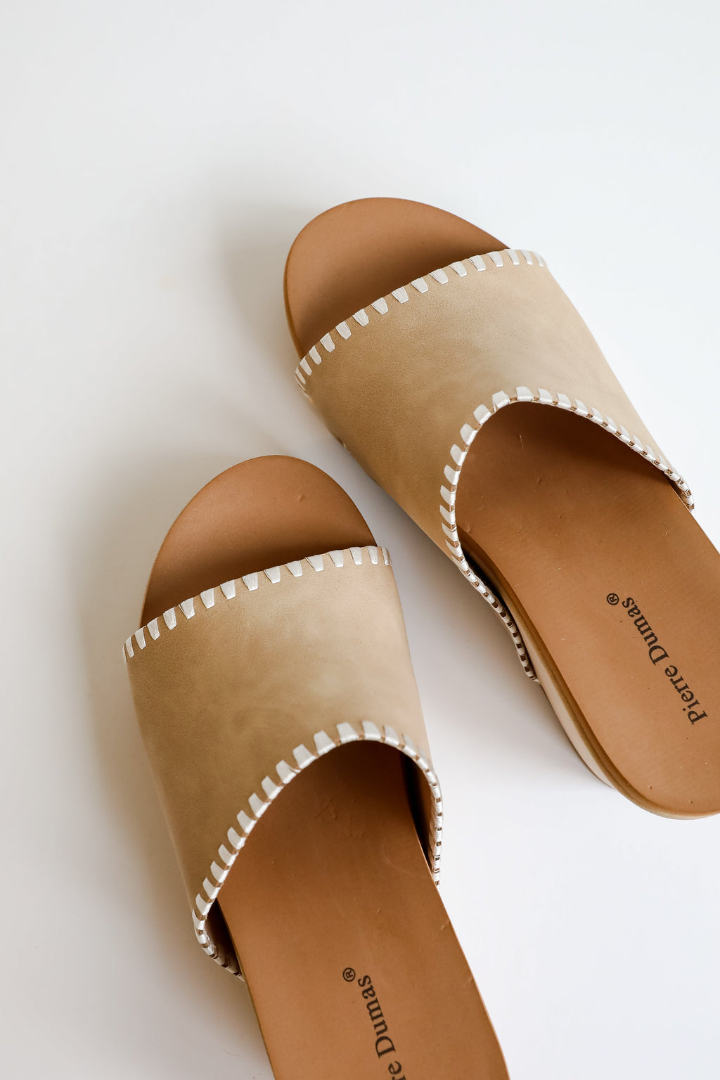 FINAL SALE - Starting The Day Nude Platform Wedges