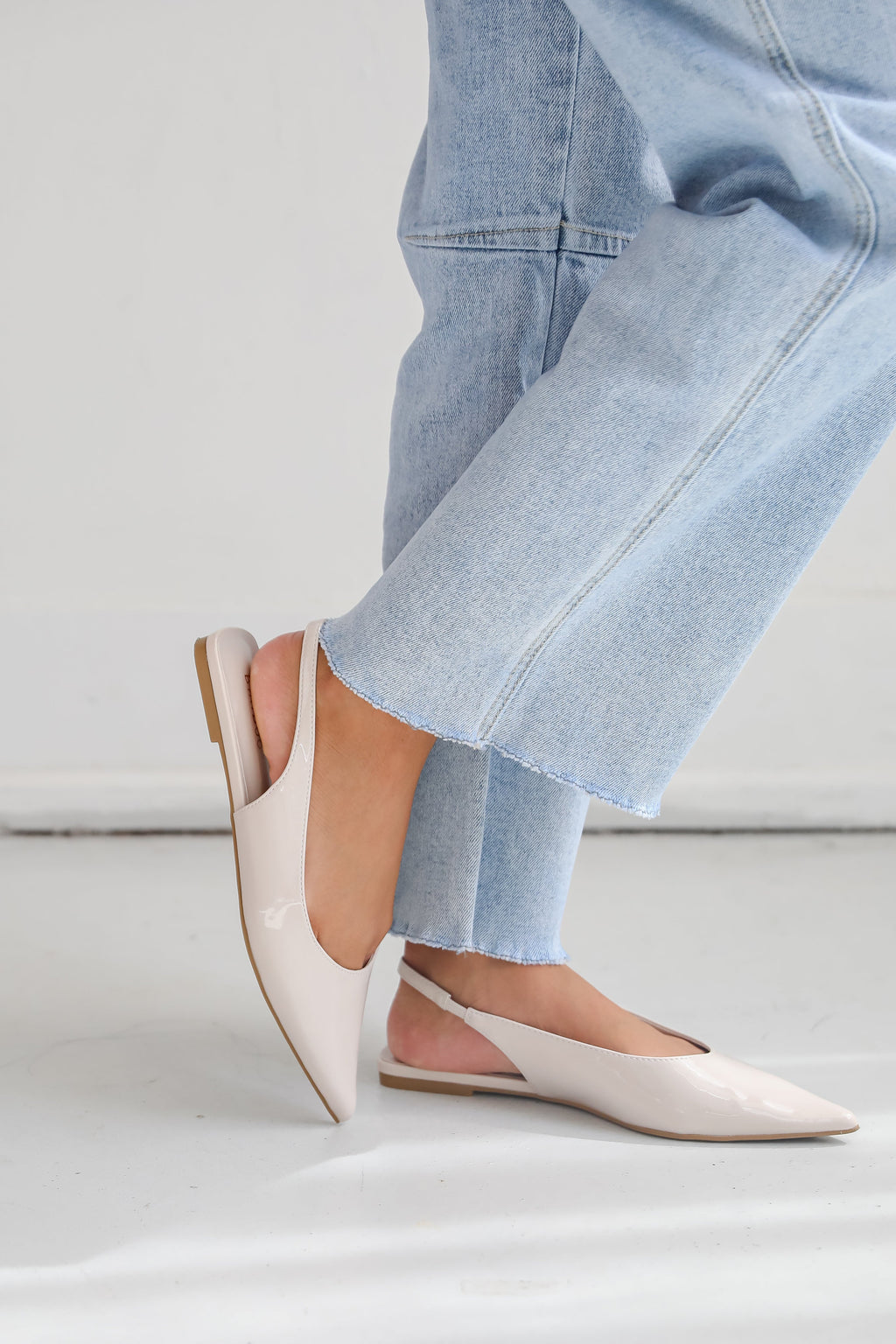 FINAL SALE - How It Goes Sling Back Flats