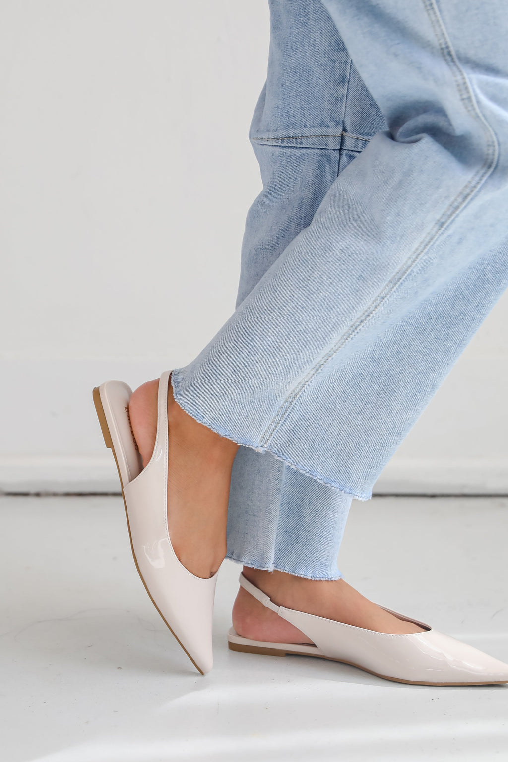 FINAL SALE - How It Goes Sling Back Flats
