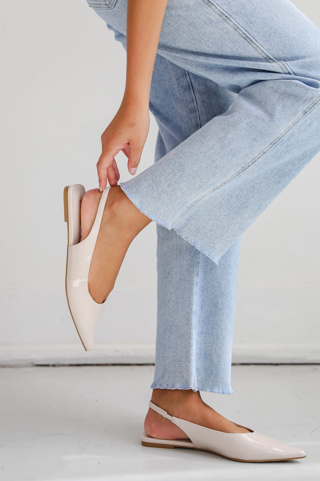 FINAL SALE - How It Goes Sling Back Flats
