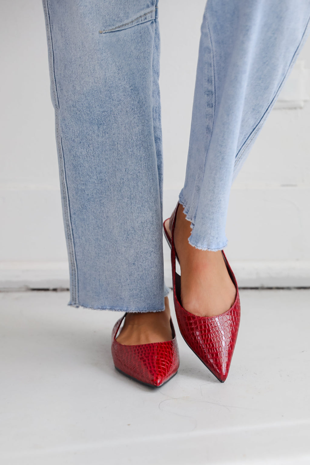 FINAL SALE - How It Goes Sling Back Flats