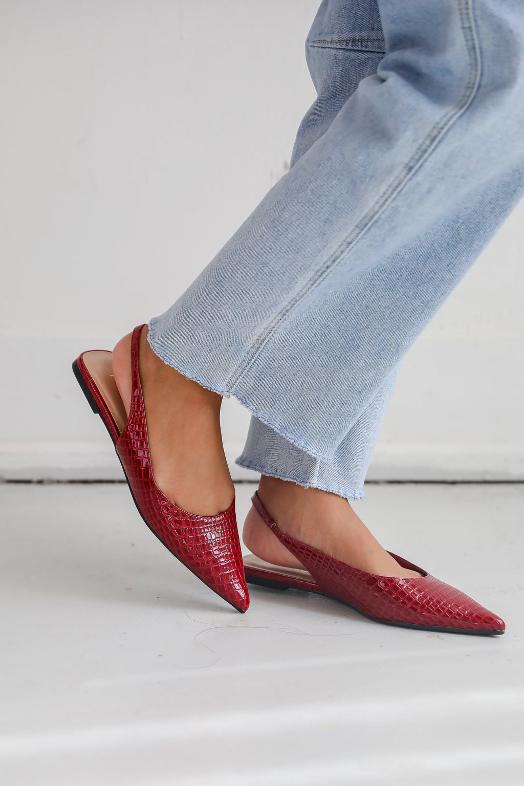 FINAL SALE - How It Goes Sling Back Flats