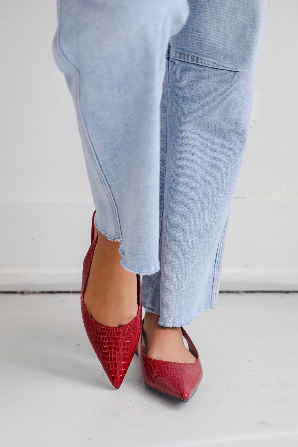 FINAL SALE - How It Goes Sling Back Flats