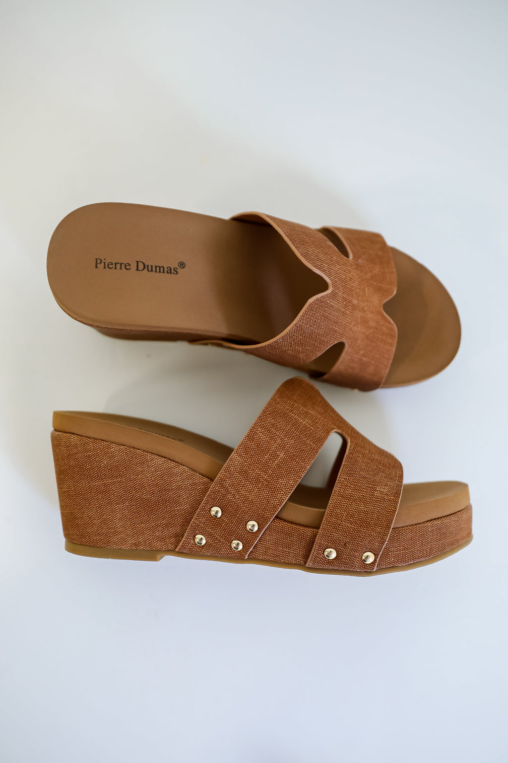 FINAL SALE - Every Step Counts Tan Platform Wedges