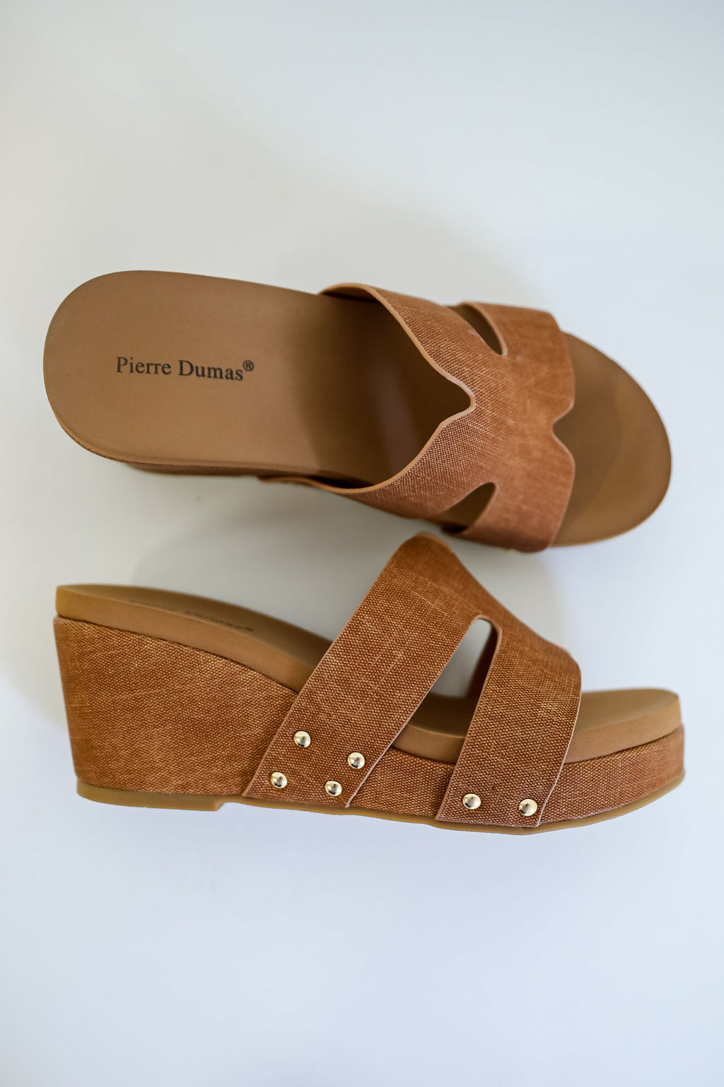 FINAL SALE - Every Step Counts Tan Platform Wedges