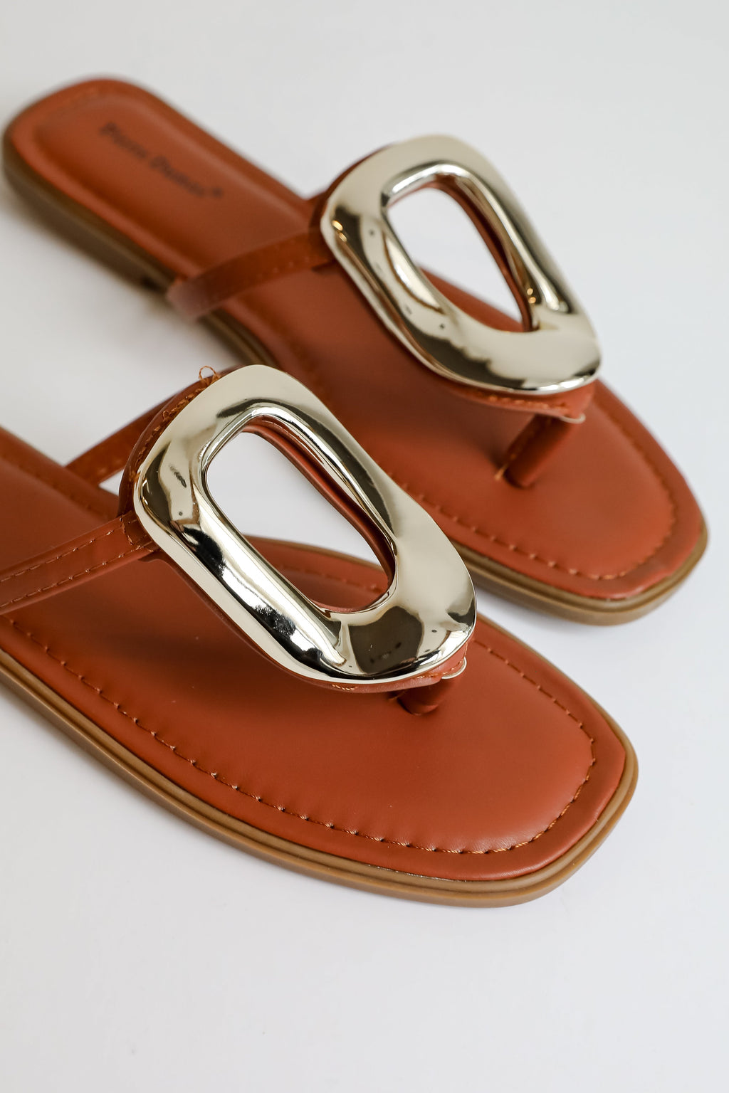 FINAL SALE - There She Goes Tan Sandals