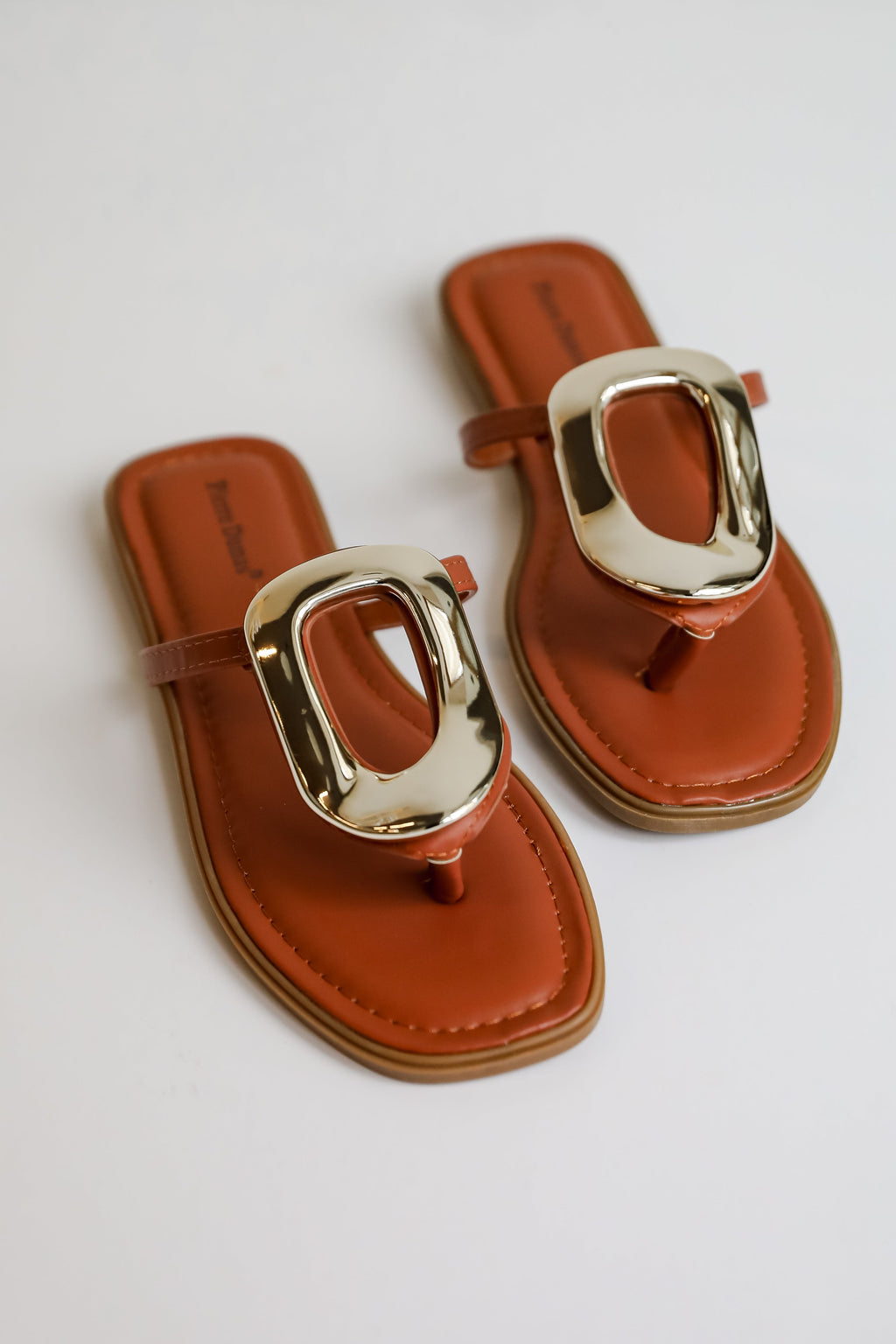 FINAL SALE - There She Goes Tan Sandals