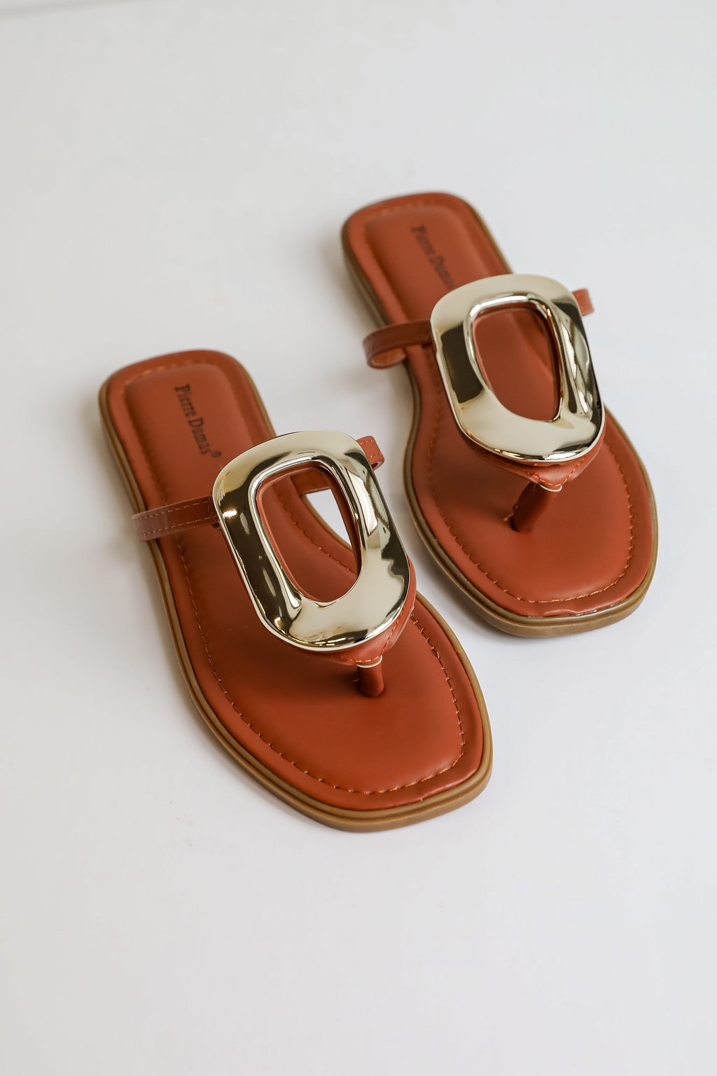 FINAL SALE - There She Goes Tan Sandals