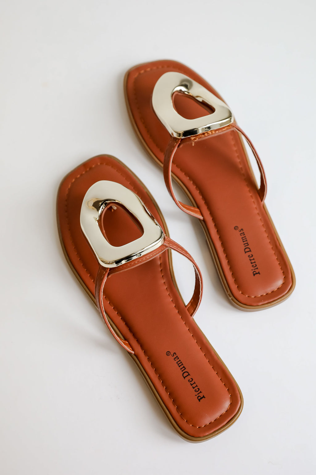 FINAL SALE - There She Goes Tan Sandals